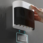 Toothpaste Toothpaste Dispenser Magnetic Toothbrush Holder Home